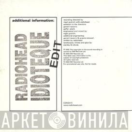  Radiohead  - Idioteque