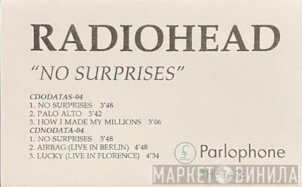  Radiohead  - No Surprises