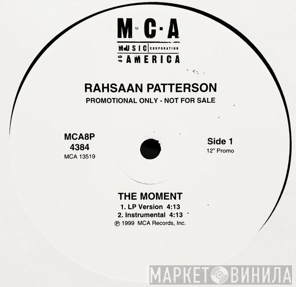 Rahsaan Patterson - The Moment