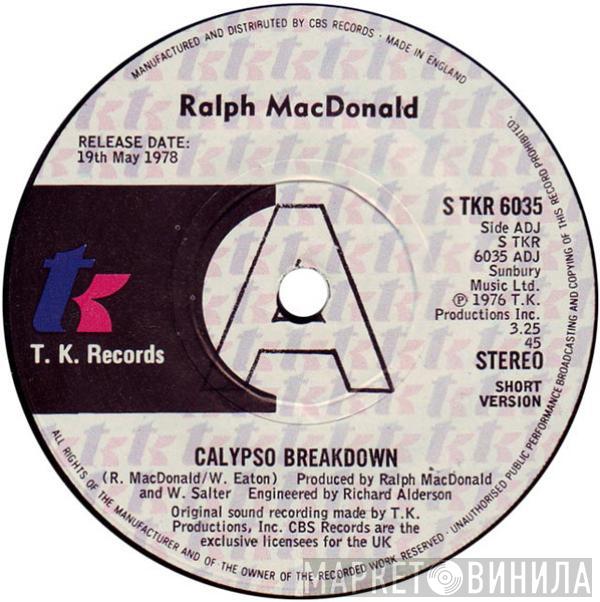  Ralph MacDonald  - Calypso Breakdown