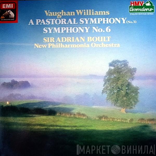 Ralph Vaughan Williams, Sir Adrian Boult, New Philharmonia Orchestra - A Pastorale Symphony / Symphony No.6