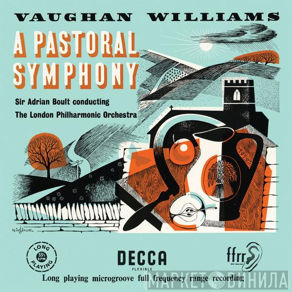 , Ralph Vaughan Williams Conducting The Sir Adrian Boult  The London Philharmonic Orchestra  - A Pastoral Symphony