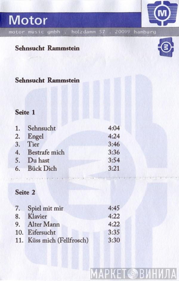  Rammstein  - Sehnsucht