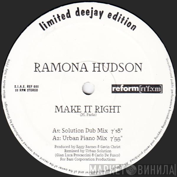 Ramona Hudson - Make It Right