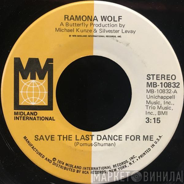 Ramona Wulf - Save The Last Dance For Me / Baby, It's The Rain