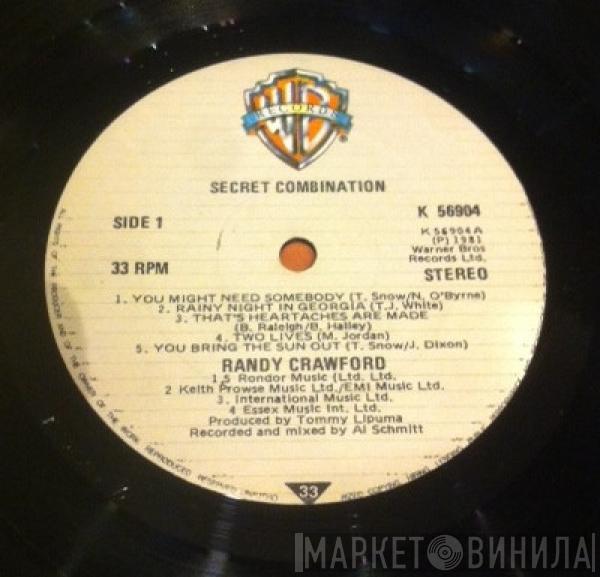  Randy Crawford  - Secret Combination
