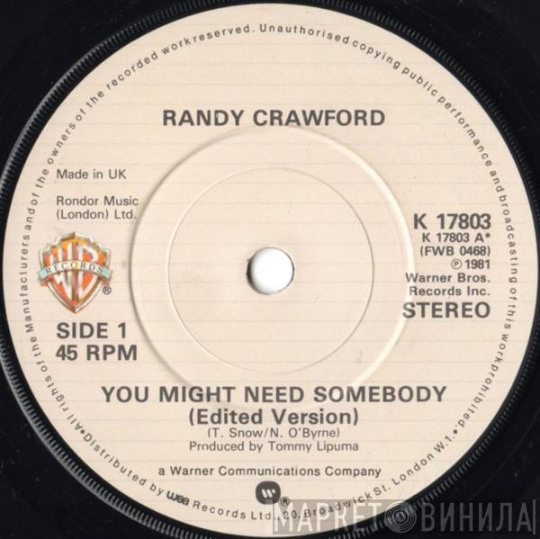 Randy Crawford - You Might Need Somebody