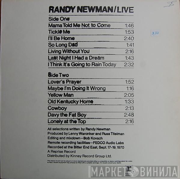 Randy Newman - Live
