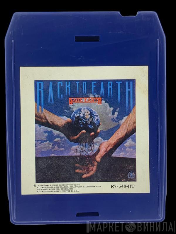  Rare Earth  - Back To Earth