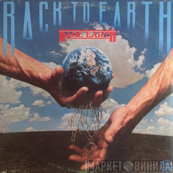  Rare Earth  - Back To Earth