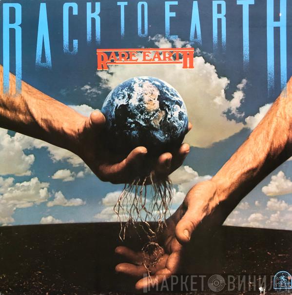  Rare Earth  - Back To Earth