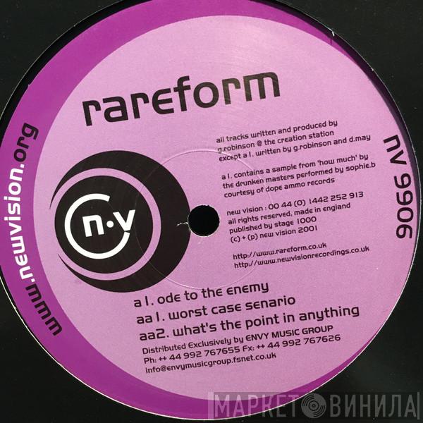 Rareform - Ode To The Enemy / Worst Case Scenario
