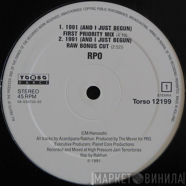 Raw Power Organisation - 1991 (And I Just Begun)