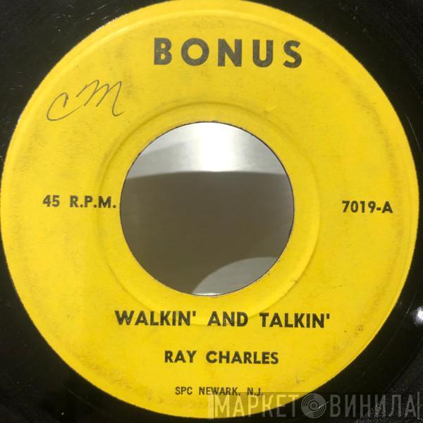 Ray Charles, Phil Flowers - Walkin' And Talkin' / I Can't Stop Lovin' You