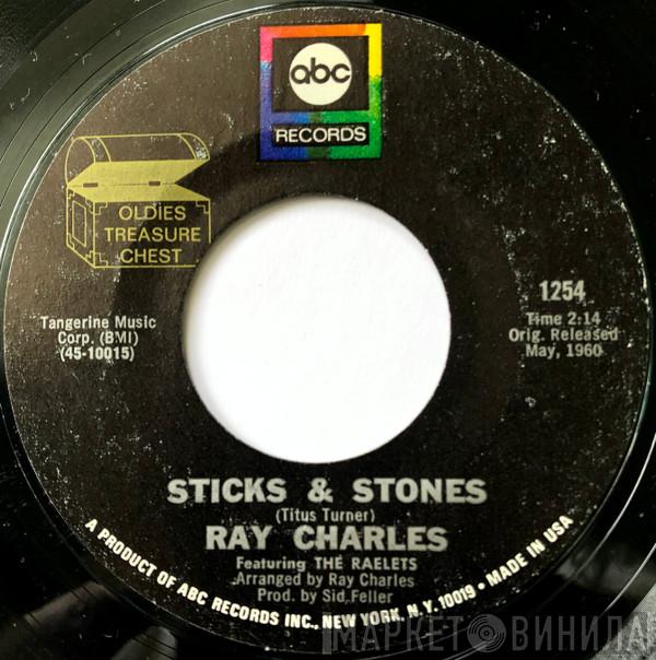 Ray Charles, Raelets - Sticks & Stones / Born To Lose