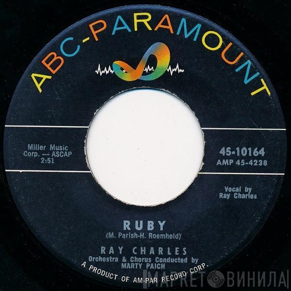  Ray Charles  - Ruby / Hardhearted Hannah