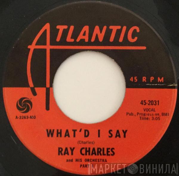  Ray Charles And His Orchestra  - What'd I Say