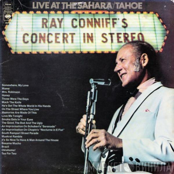 Ray Conniff And The Singers - Ray Conniff's Concert In Stereo (Live At The Sahara/Tahoe)