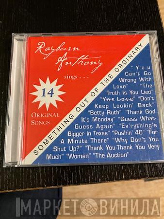 Rayburn Anthony - Something Out Of The Ordinary