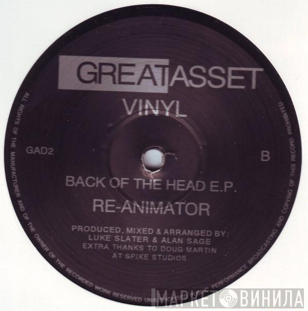 Re-Animator  - Back Of The Head E.P.