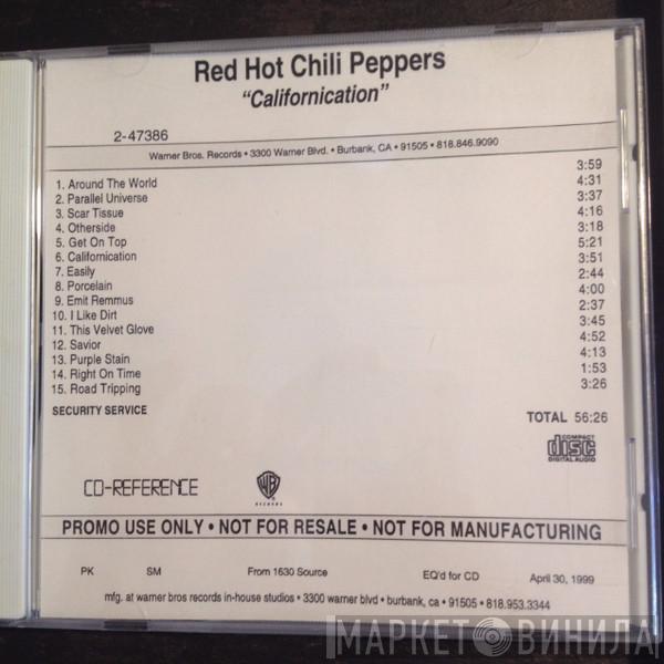  Red Hot Chili Peppers  - Californication
