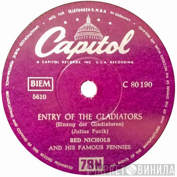  Red Nichols And His Five Pennies  - Entry Of The Gladiators / Can't Help Lovin' That Man