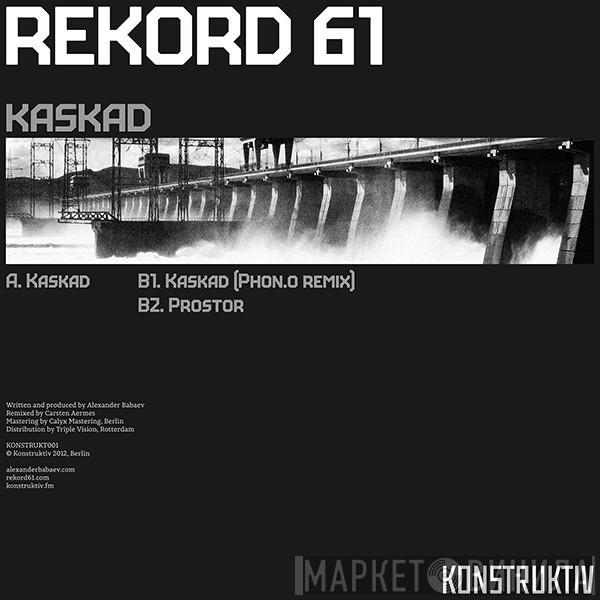 Rekord 61 - Kaskad