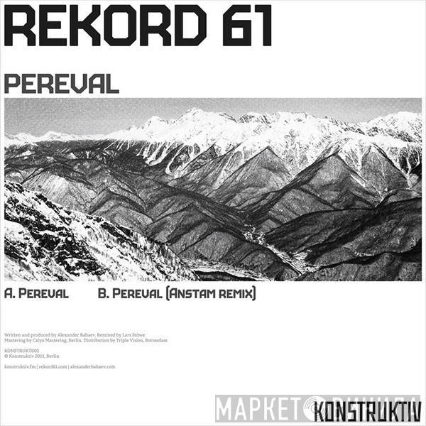 Rekord 61 - Pereval