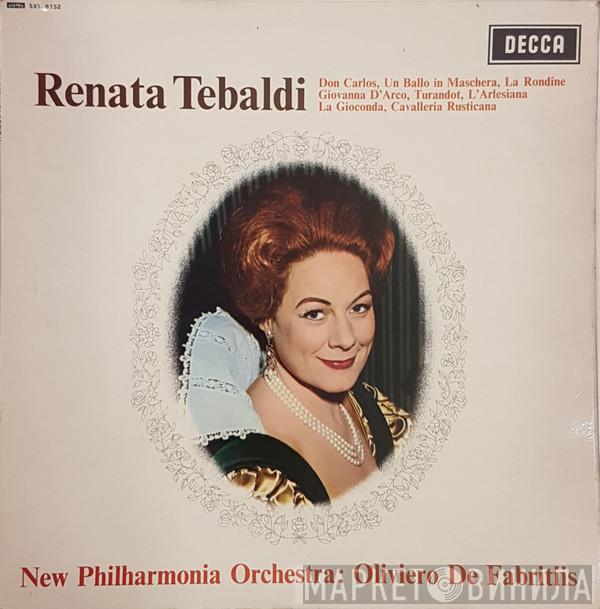 Renata Tebaldi, New Philharmonia Orchestra, Oliviero De Fabritiis - Recital