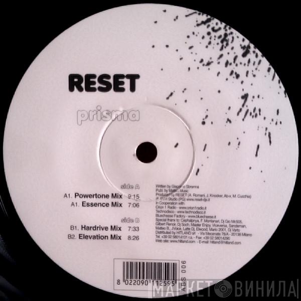 Reset  - Prisma