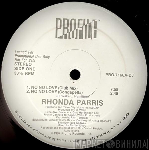 Rhonda Parris - No No Love