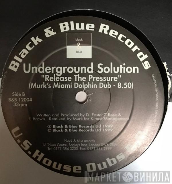 Rhythm Masters, Underground Solution  - U.S. House Dubs EP