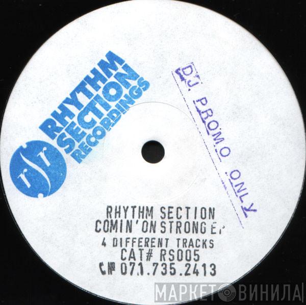 Rhythm Section  - Comin' On Strong EP