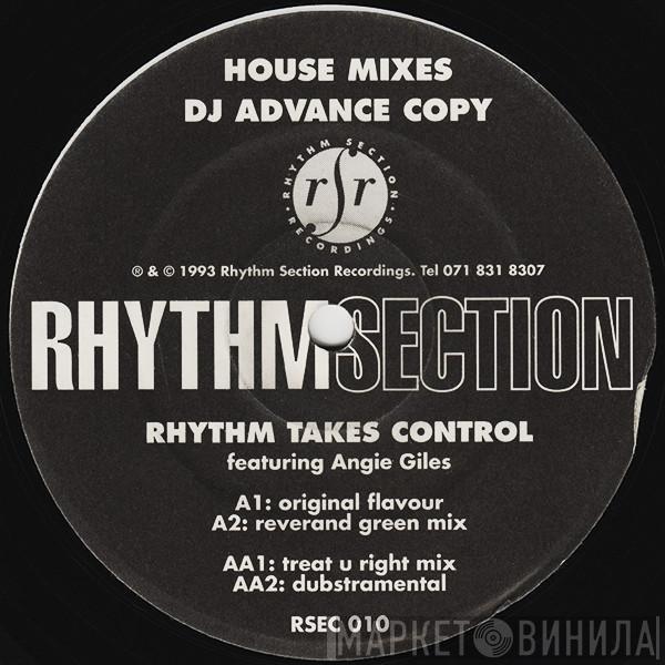 Rhythm Section  - Rhythm Takes Control (House Mixes)