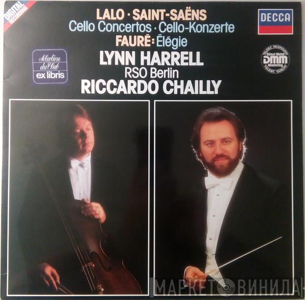- Riccardo Chailly , Édouard Lalo , Camille Saint-Saëns , Gabriel Fauré , Lynn Harrell  Radio-Symphonie-Orchester Berlin  - Cello Concertos, Élégie