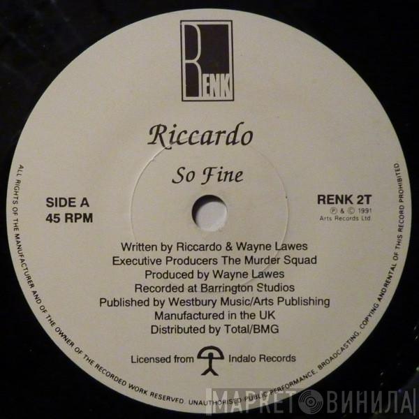 Riccardo - So Fine