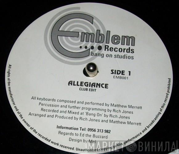 Rich Jones, Matthew Merrett - Allegiance / House Movement No1