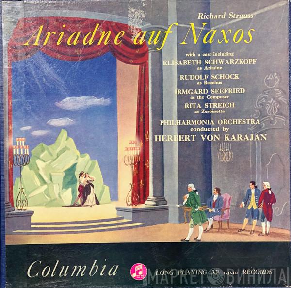Richard Strauss, Elisabeth Schwarzkopf, Rudolf Schock, Irmgard Seefried, Rita Streich, Herbert von Karajan, Philharmonia Orchestra - Ariadne Auf Naxos