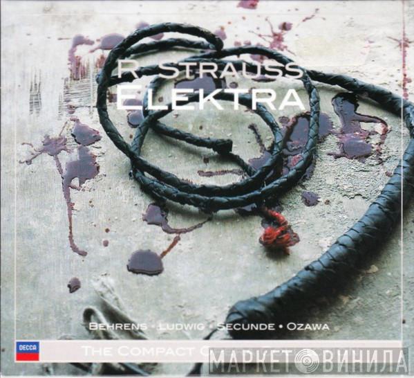 , Richard Strauss , Seiji Ozawa , Boston Symphony Orchestra , Hildegard Behrens , Christa Ludwig  Nadine Secunde  - Elektra