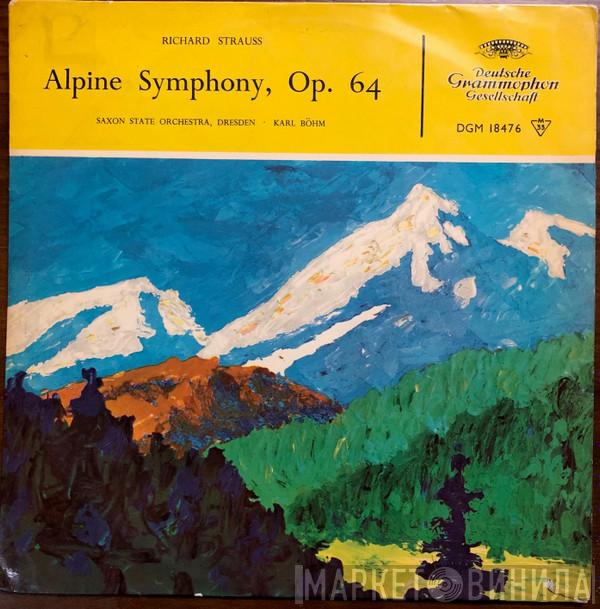 , Richard Strauss , Staatskapelle Dresden  Karl Böhm  - Alpine Symphony, Op. 64