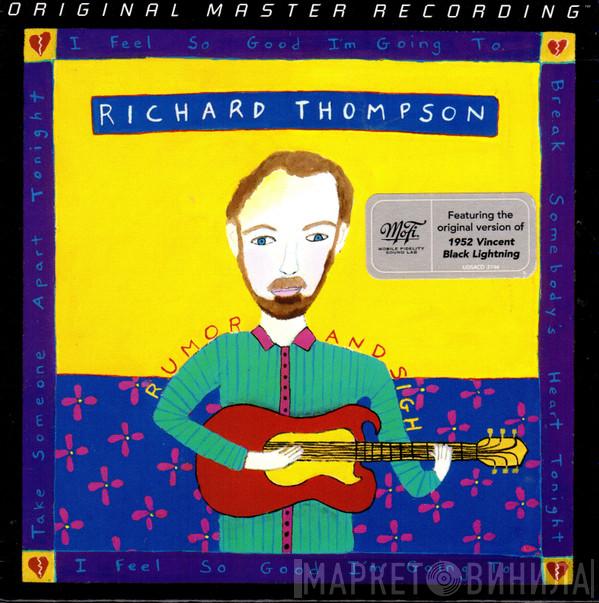  Richard Thompson  - Rumor And Sigh