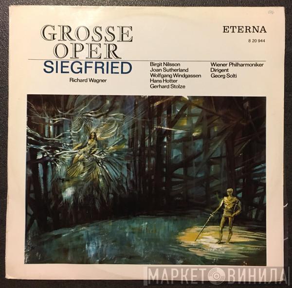 , Richard Wagner , Birgit Nilsson , Joan Sutherland , Wolfgang Windgassen , Hans Hotter , Gerhard Stolze , Wiener Philharmoniker  Georg Solti  - Siegfried
