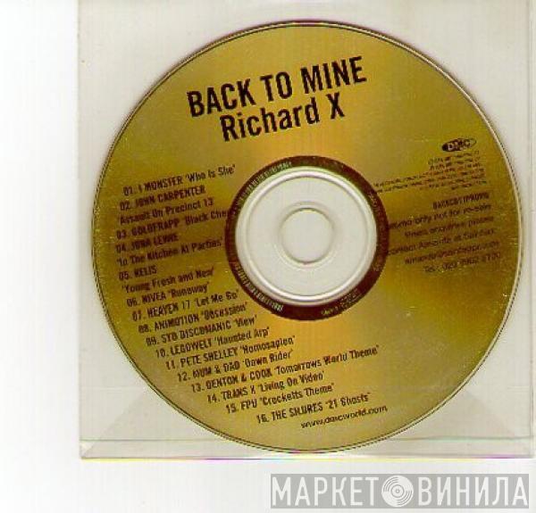 Richard X - Back To Mine