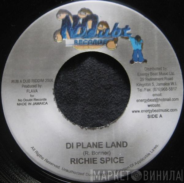 Richie Spice, Spanner Banner - Di Plane Land / Angel Surrounding Me