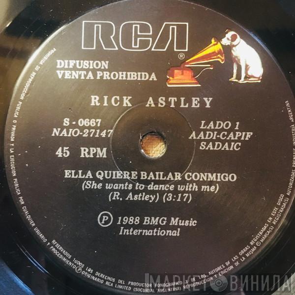  Rick Astley  - Ella Quiere Bailar Conmigo = She Wants To Dance With Me
