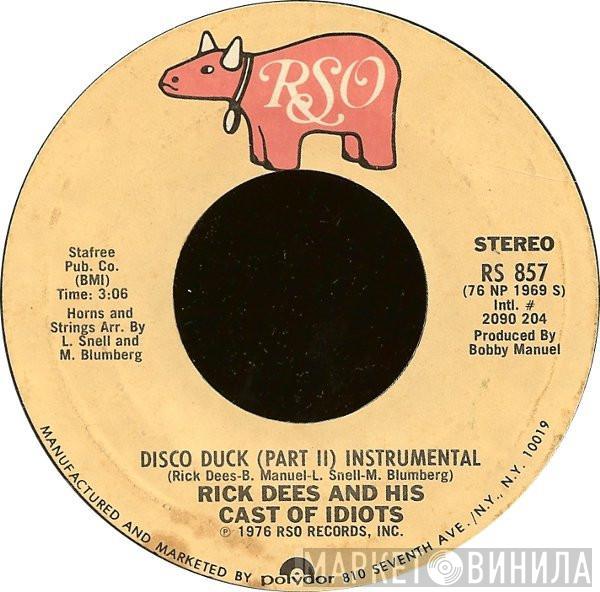  Rick Dees & His Cast Of Idiots  - Disco Duck