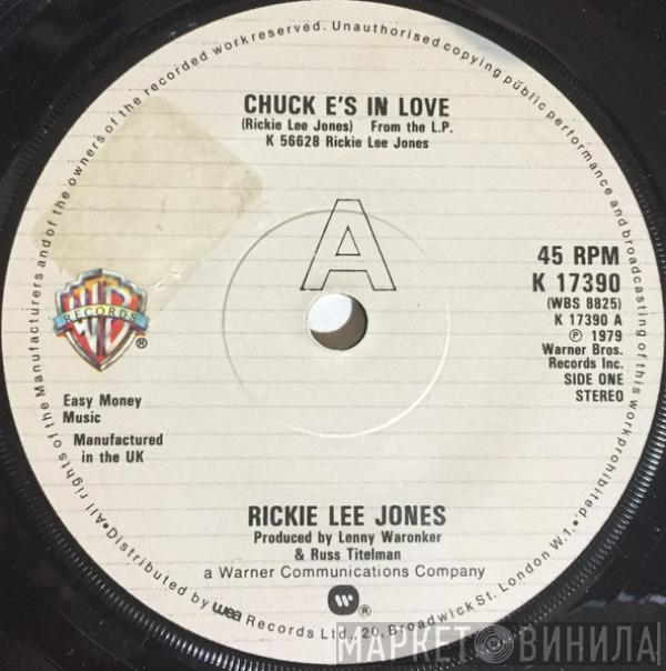 Rickie Lee Jones - Chuck E.'s In Love