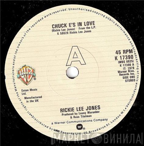 Rickie Lee Jones - Chuck E.'s In Love
