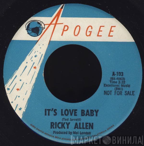 Ricky Allen - It's Love Baby / Step Down
