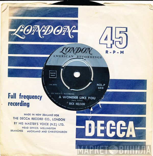  Ricky Nelson   - A Wonder Like You